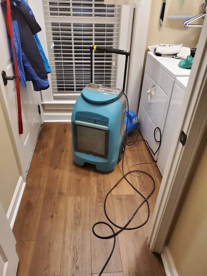 Commercial dehumidifier deployed for Flood Damage Cleanup in Yankee Springs